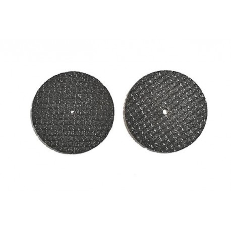 2 x Discos 24.9mm para plastico y madera 