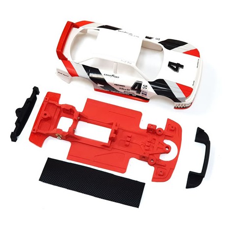 Chasis Audi 90 GTO Block Lineal-R compatible Scalextric