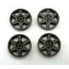 4 Tapacubos type Impreza (1) 15.8mm Anthracite